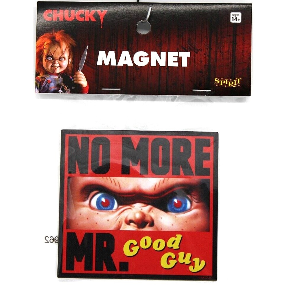 Chucky No More Mr. Good Guy Magnet Halloween Possessed Doll Supernatural Horror